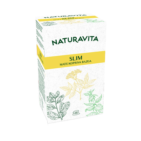 Nesrovnatelný bylinný čaj Slim od značky Naturavita s dokonalou čajovou směsí můžete mít i Vy.