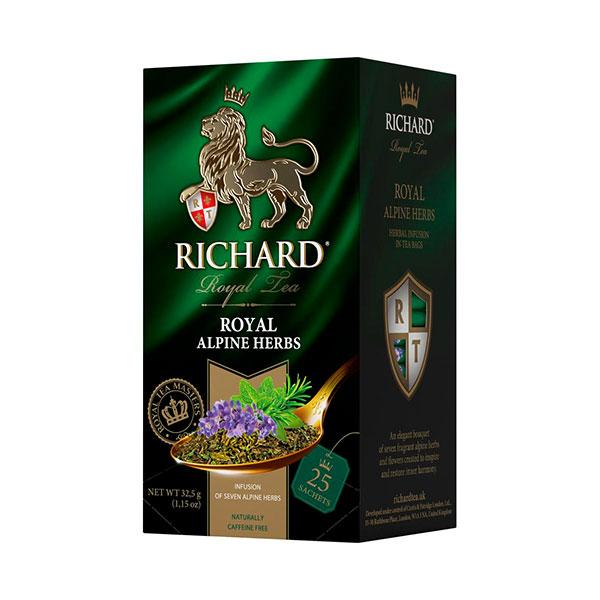 bylinný čaj Richard Royal Alpine Herbs