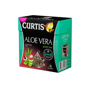 Curtis Aloe Vera, zelený čaj (18 sáčků)
