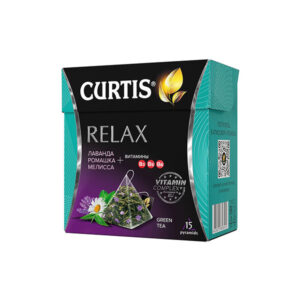Curtis Relax, zelený čaj (15 sáčků)