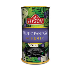 Hyson Exotic Fantasy - zelený čaj s příchutí borůvky a gravioly