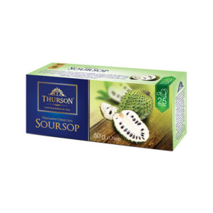 Sladké, krásně citrusové tóny soursop (neboli gravioly) a zelený čaj s lehkou a osvěžující chutí stojí za vždy nádherně voňavým šálkem čaje. Díky jemným kyselým podtónům, které tento zelený čaj pozvednou, nabízí Thusron Green Soursop zdravý a celkově uspokojivý zážitek.