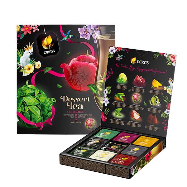 Curtis Dessert Blooming - kolekce čajů s kvetoucím čajem