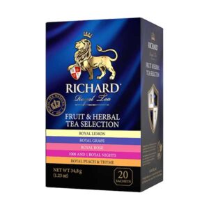 čaj Richard Fruit&Herbal Tea - sada čajů