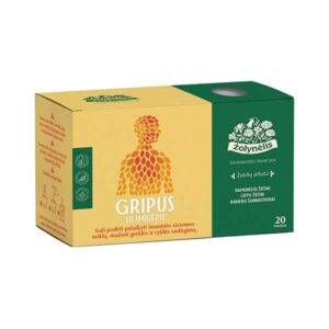 Bylinný čaj Acorus Gripus - váš spolehlivý partner v boji proti nachlazení a chřipce.
