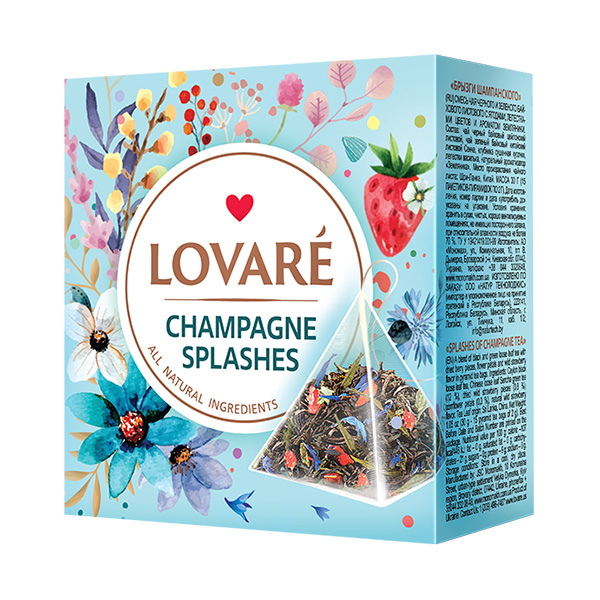 LV03002 Champagne splashes